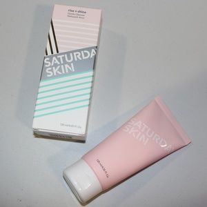 saturday skin rise and shine gentle cleanser